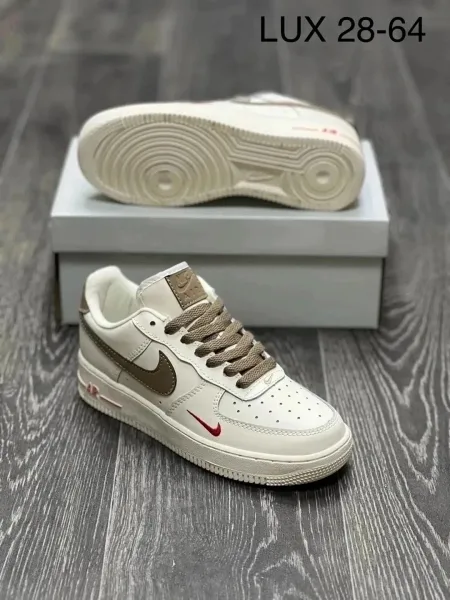 Кроссовки мужские Nike Air Force натуральная кожа — фото 6