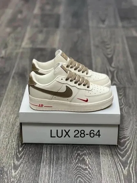 Кроссовки мужские Nike Air Force натуральная кожа — фото 17