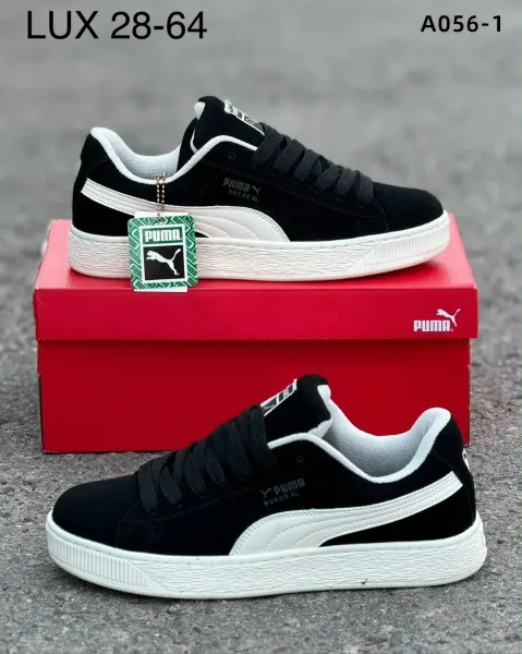 Кроссовки Puma из натуральной замши — фото 3