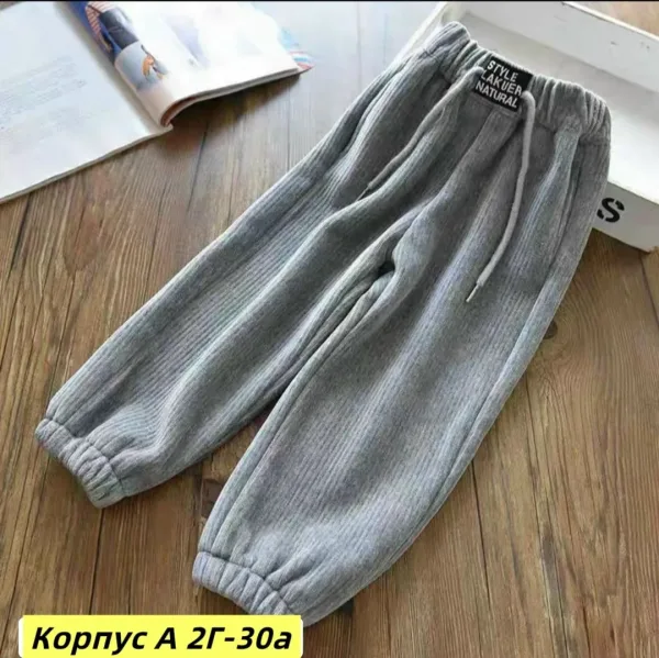 Штаны из натурального хлопка, подходят для повседневной носки — фото 5