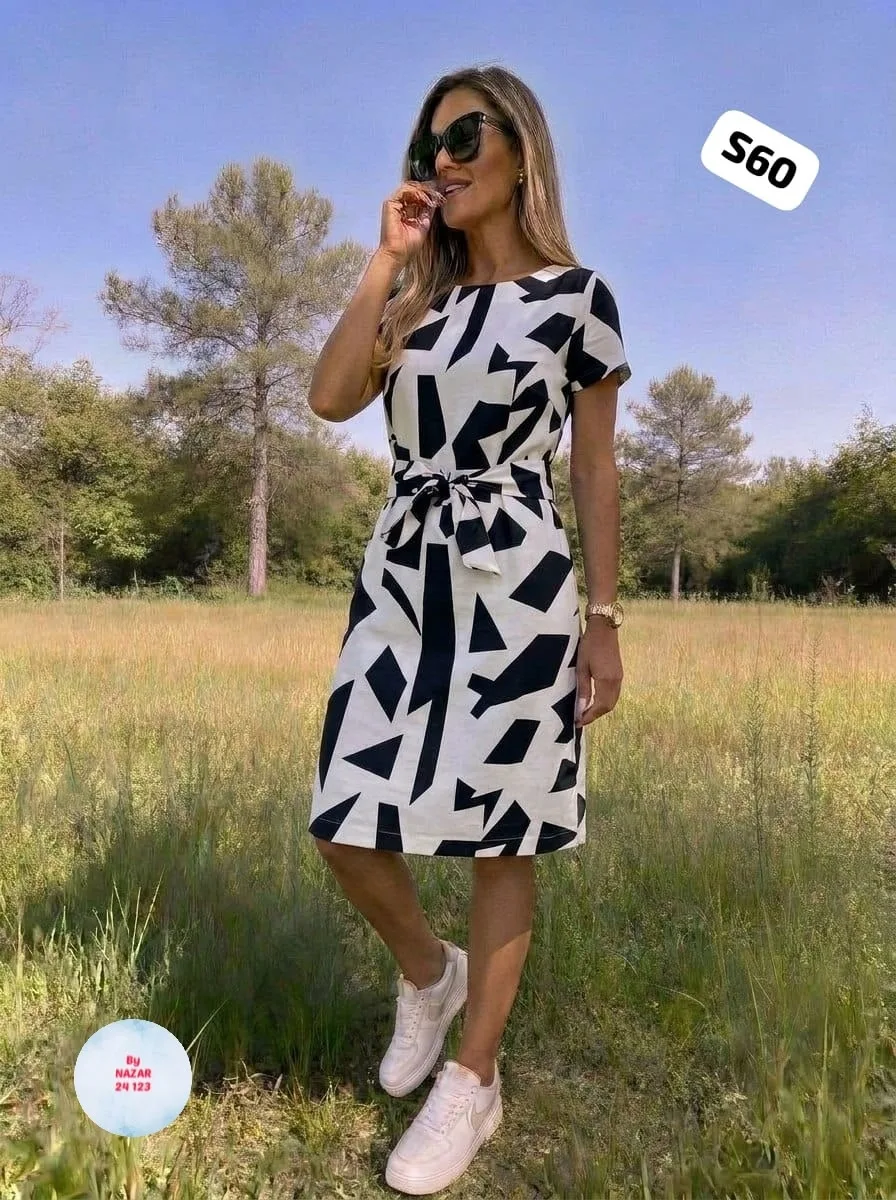 Платье хлопок лён — фото 1