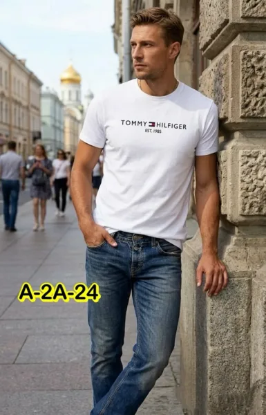Мужская футболка из 100 хлопка — фото 3
