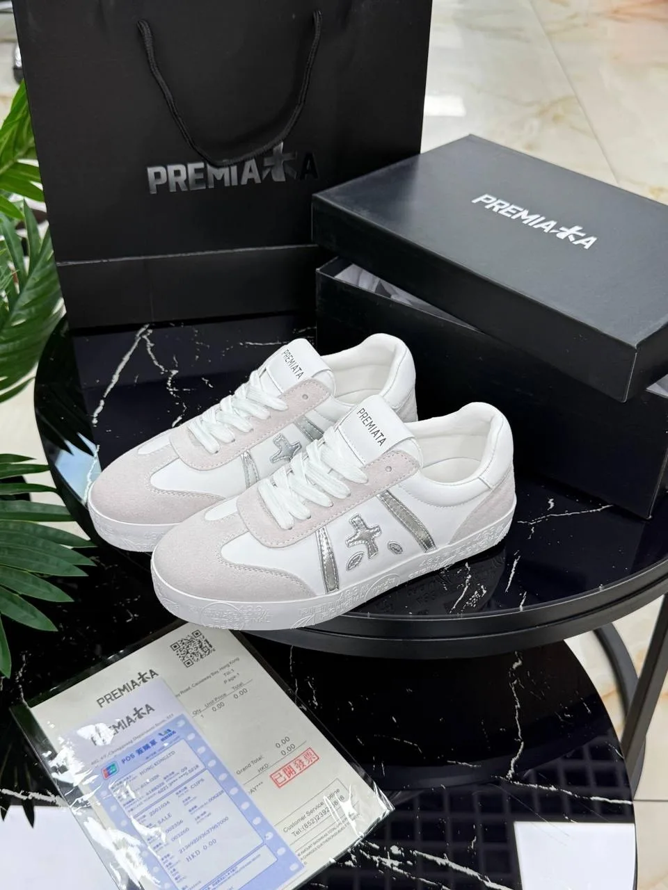 Кроссовки PREMIATA, кожа — фото 3