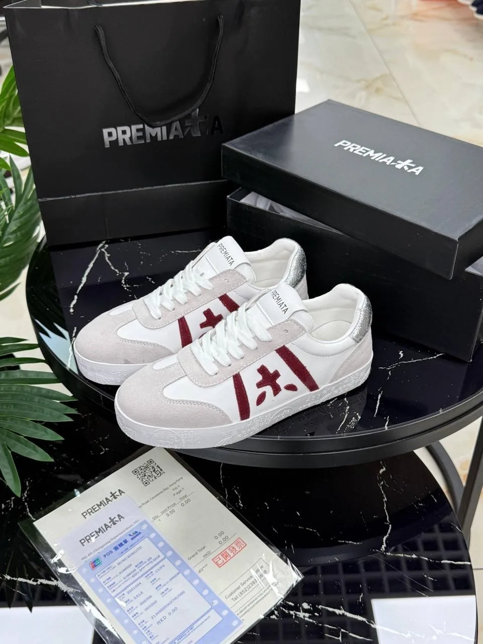 Кроссовки PREMIATA, кожа — фото 7