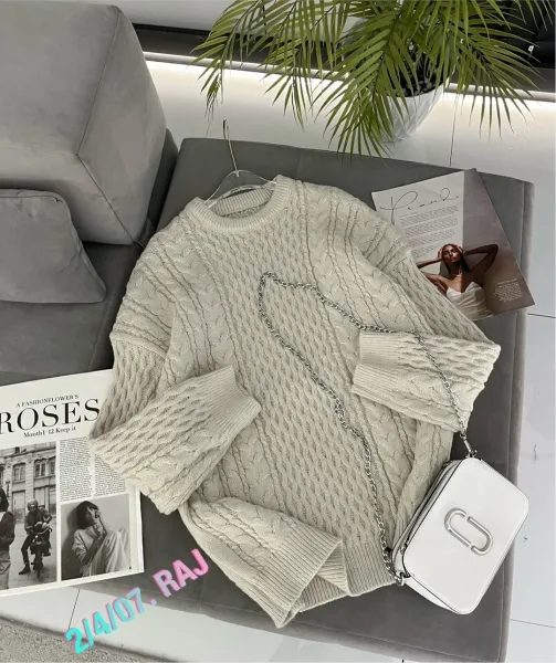 Свитер из хлопка — фото 5