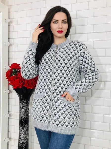 Кофта, хлопок травка — фото 20