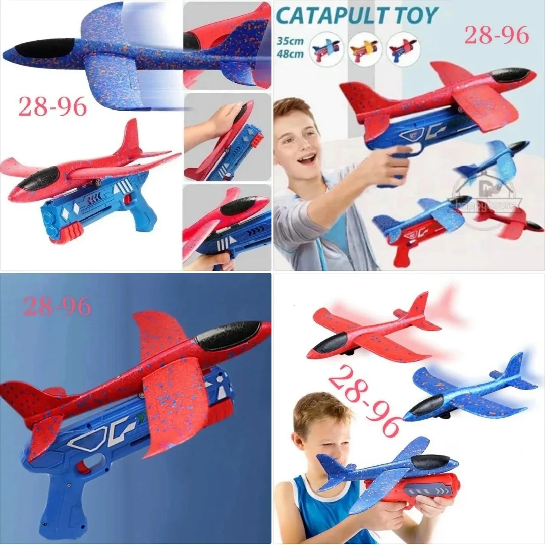 Игрушка-самолет из ЭВА с электронными компонентами Красный — фото 3