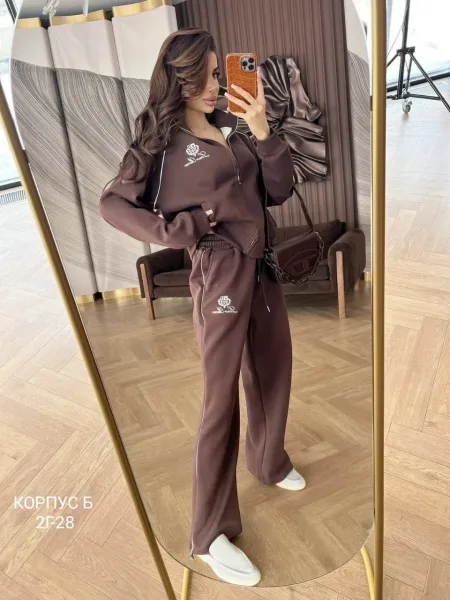 Спортивный костюм из ткани трехнитка — фото 5