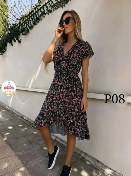 Платье из ткани Прада — фото 3