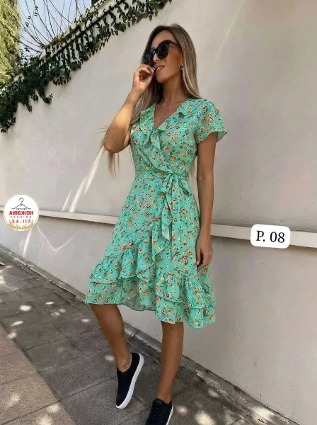 Платье из ткани Прада — фото 4
