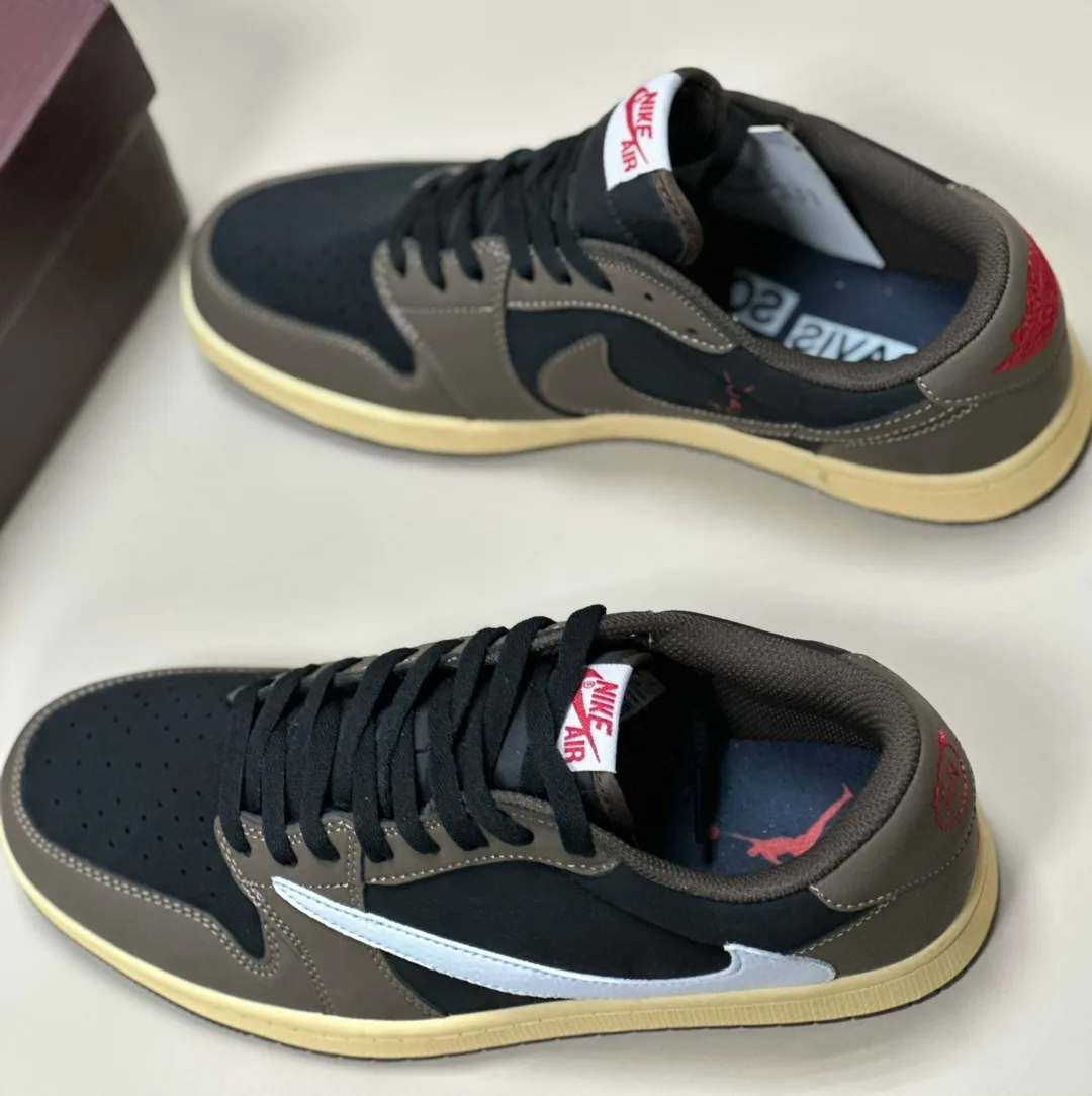 Кроссовки jordan 1 travis scott трэвис скотт — фото 2