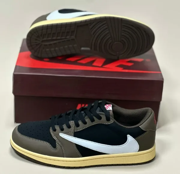 Кроссовки jordan 1 travis scott трэвис скотт — фото 7