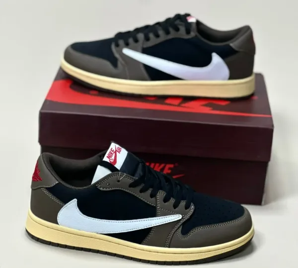 Кроссовки jordan 1 travis scott трэвис скотт — фото 8