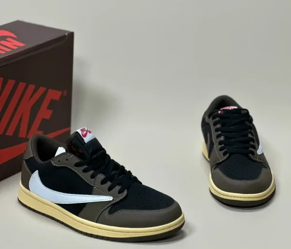 Кроссовки jordan 1 travis scott трэвис скотт — фото 12