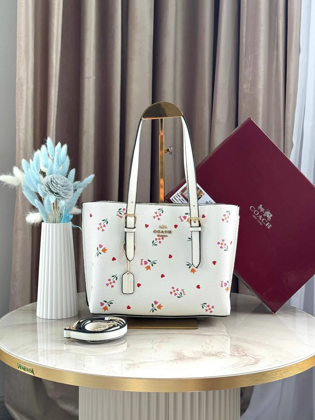 Сумка COACH из экокожи люкс — фото 2
