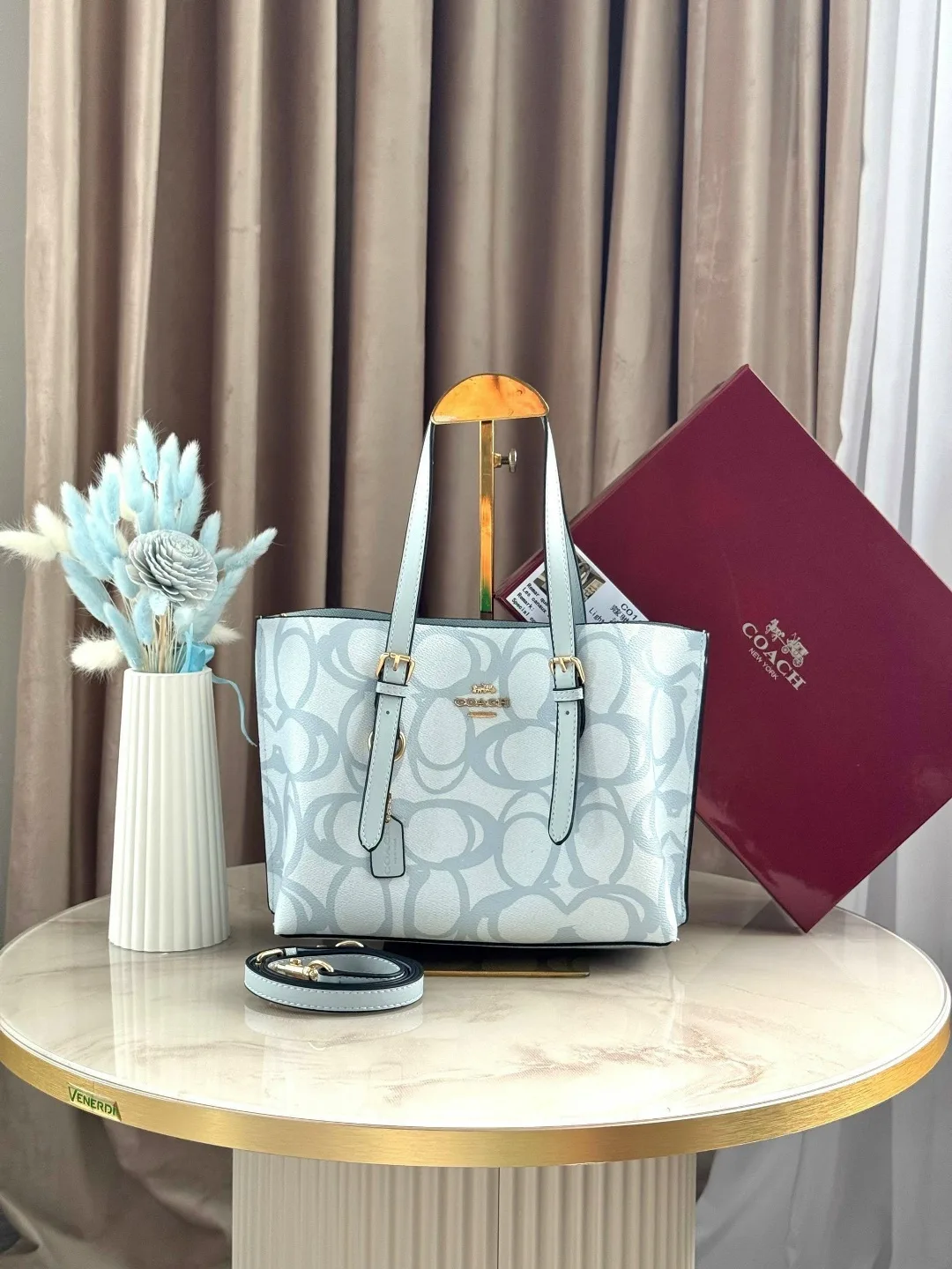 Сумка COACH из экокожи люкс — фото 3
