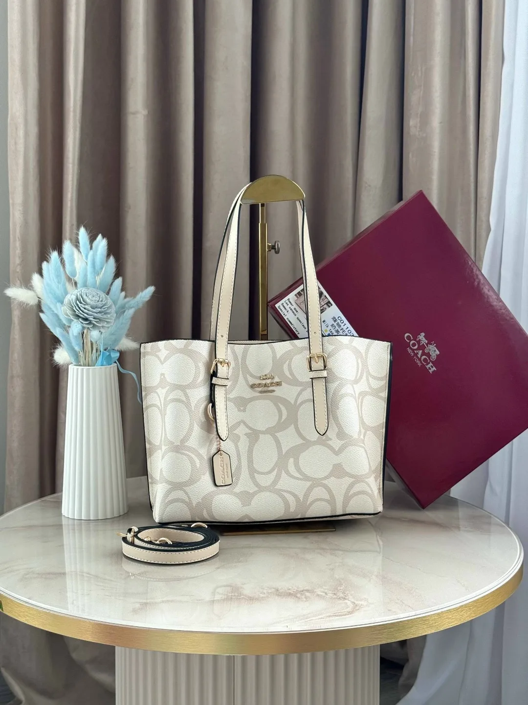 Сумка COACH из экокожи люкс — фото 5