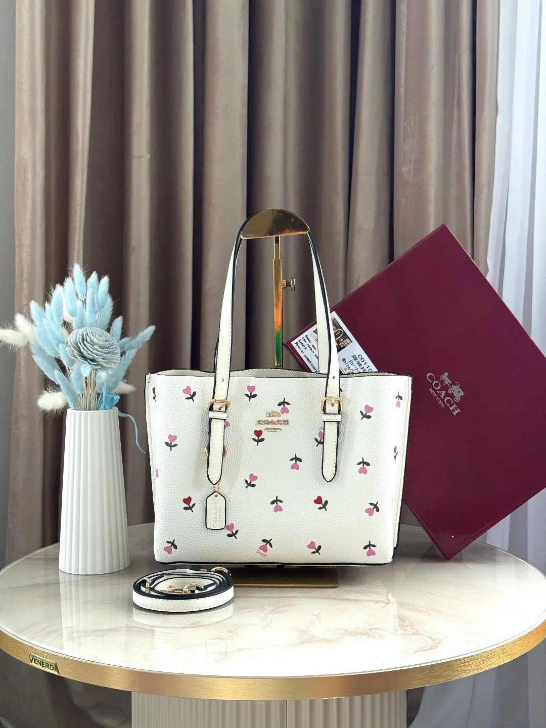 Сумка COACH из экокожи люкс — фото 10