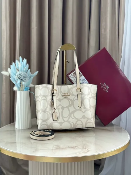 Сумка COACH из экокожи люкс — фото 5