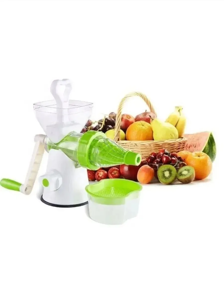 Соковыжималка механическая Fresh, цвет зелёный — фото 3