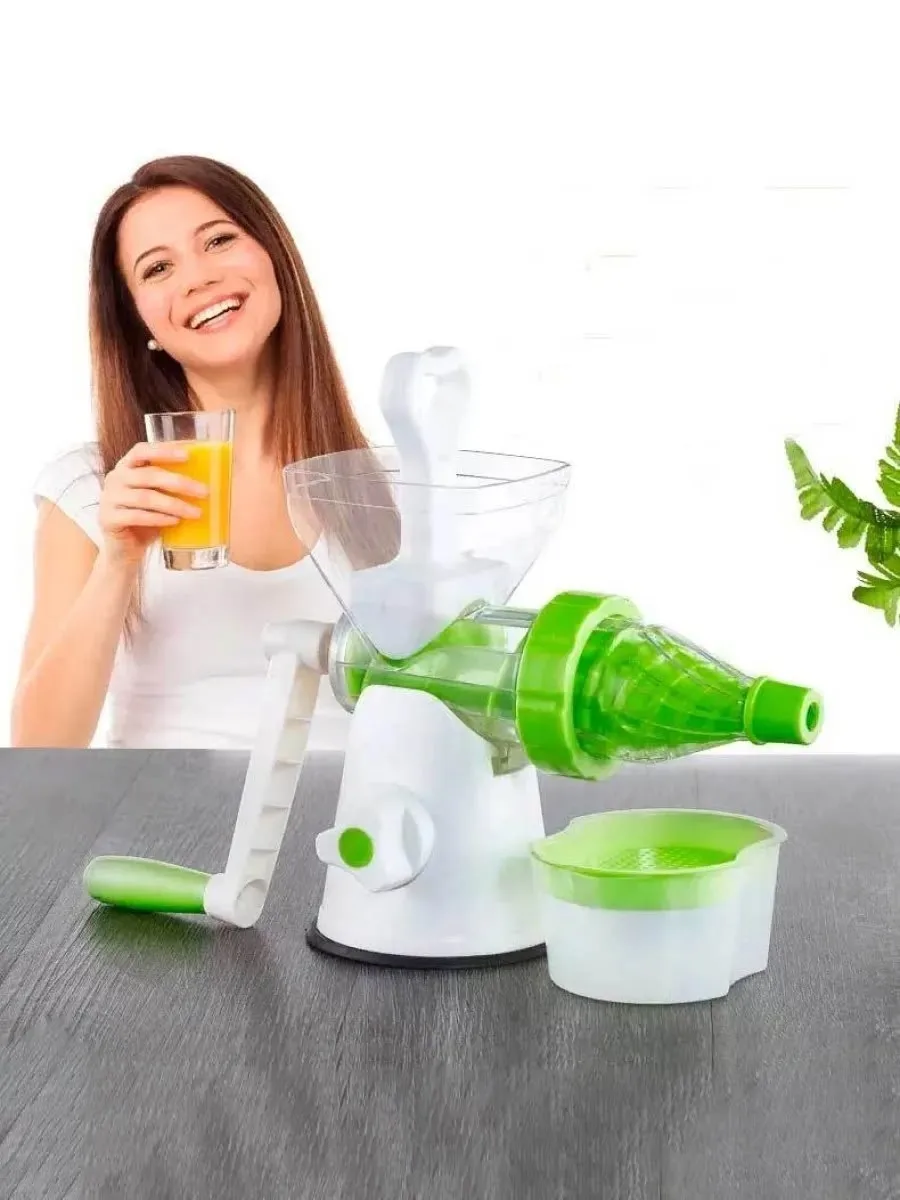 Соковыжималка механическая Fresh, цвет зелёный — фото 5