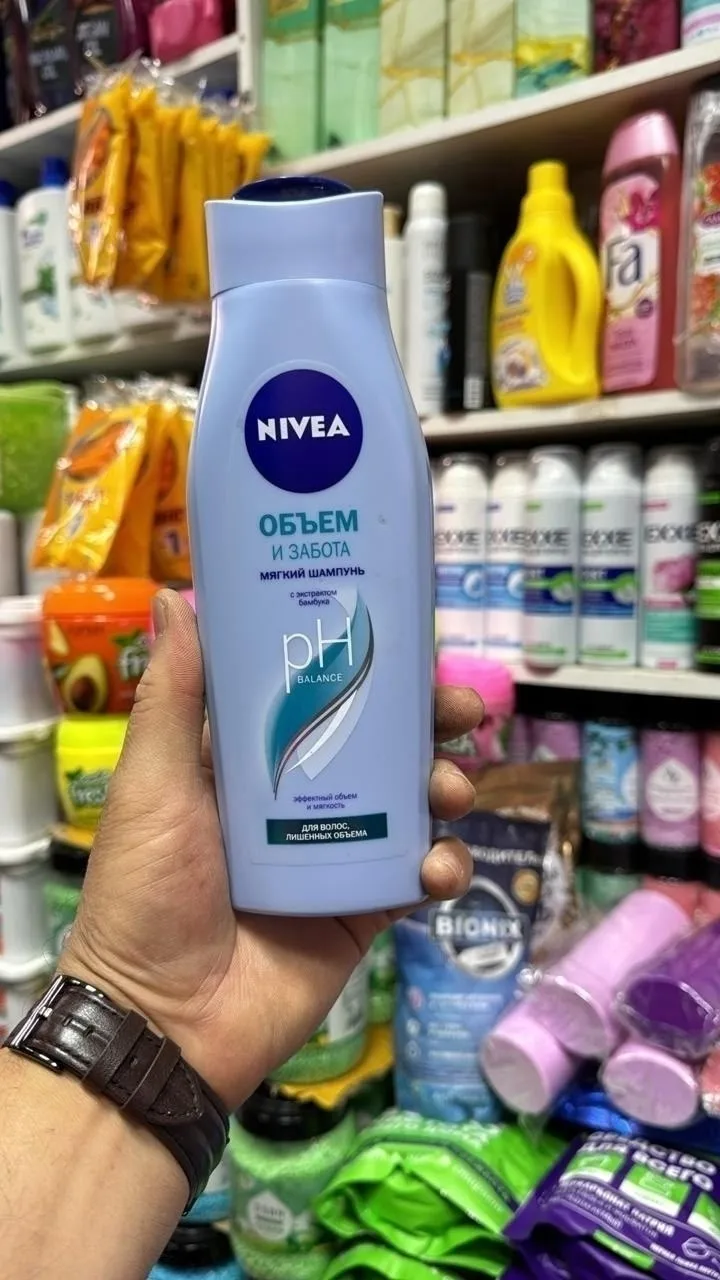 Шампунь Nivea, Сияние и забота, для всех типов волос — фото 2