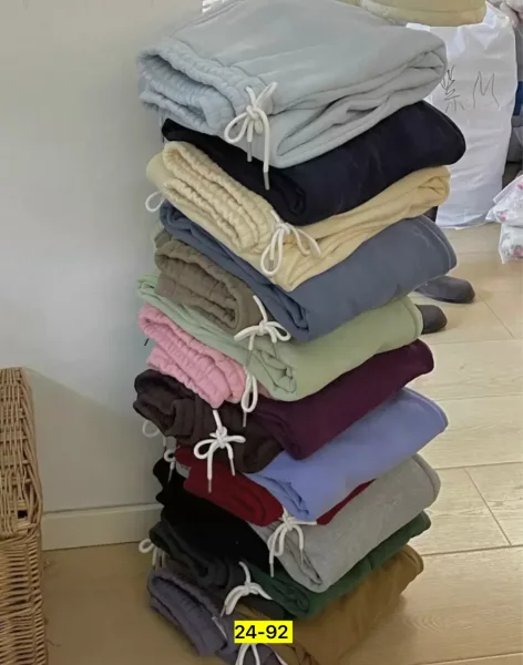 Женские брюки из флиса с начесом, подходят для повседневной носки — фото 4