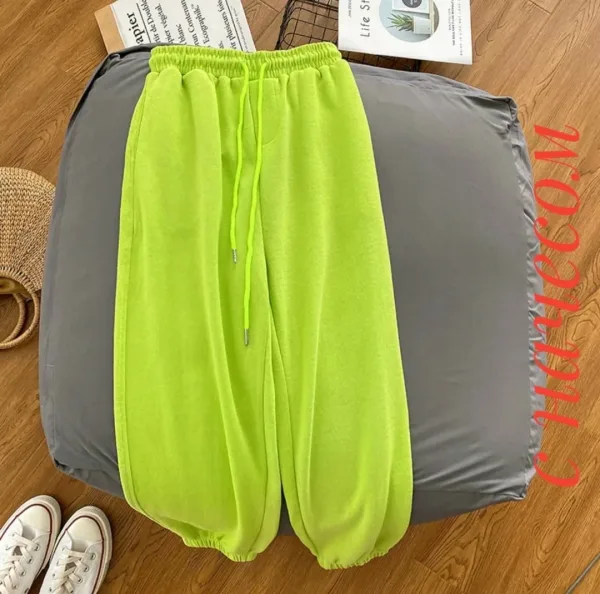 Женские брюки из флиса с начесом, подходят для повседневной носки — фото 1