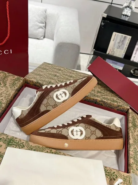 Gucci G75 мужские кроссовки — фото 5