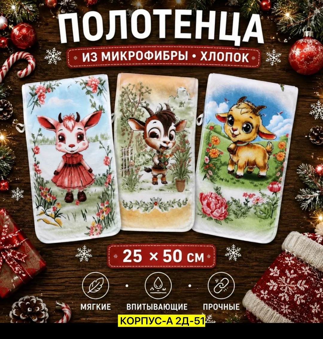 Мягкое полотенце из хлопка — фото 2