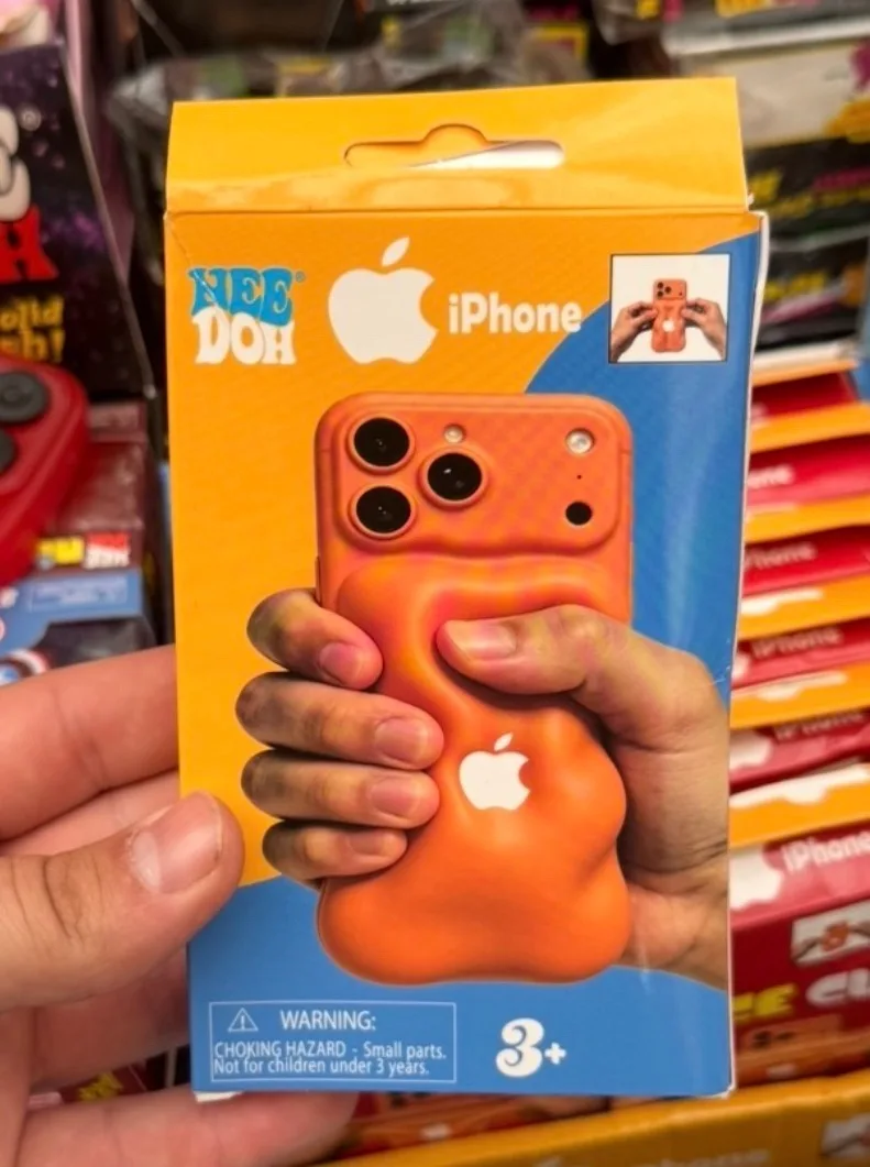 Сквиш антистресс смартфон iPhone-17 — фото 2