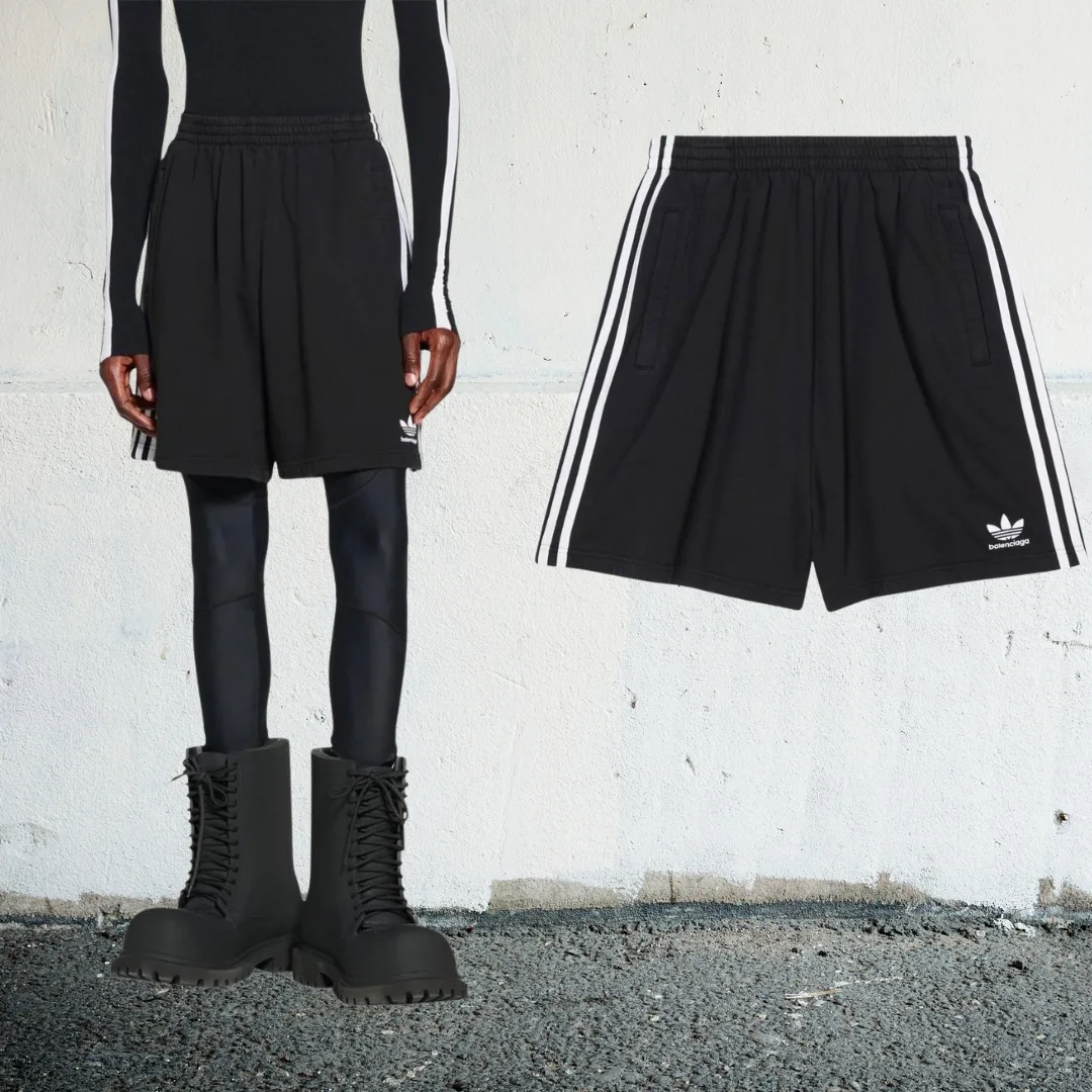 Шорты Balenciaga × Adidas из хлопка — фото 5
