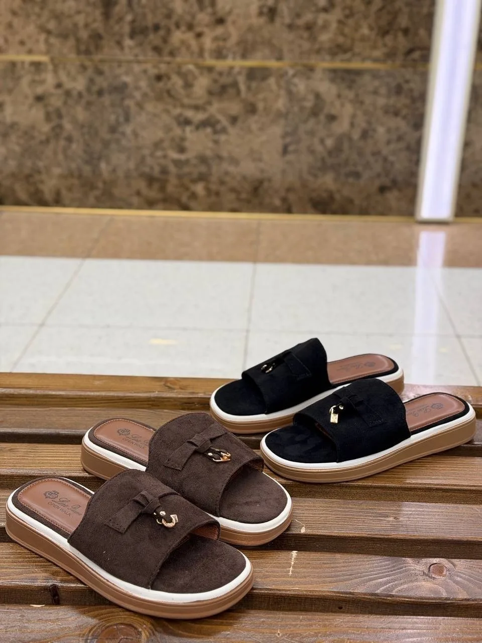 Лоферы Бронь можно Бежевый — фото 6