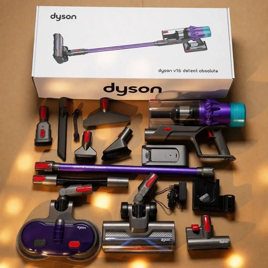 Dyson V16 Detect Absolute Лазер для обнаружения пыли — фото 1