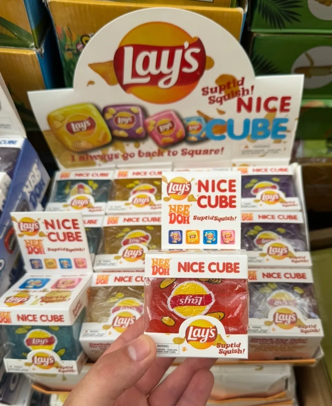 Антистресс кубик крутой замес чипсы Lays и Oreo — фото 3