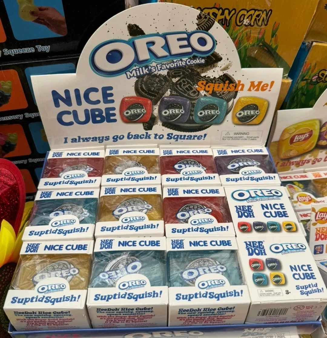 Антистресс кубик крутой замес чипсы Lays и Oreo — фото 4