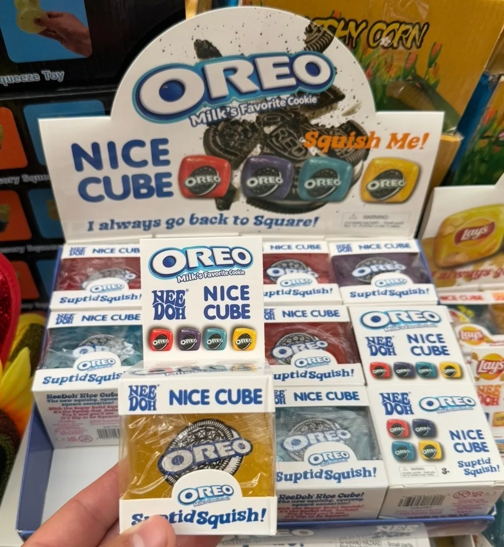 Антистресс кубик крутой замес чипсы Lays и Oreo — фото 6
