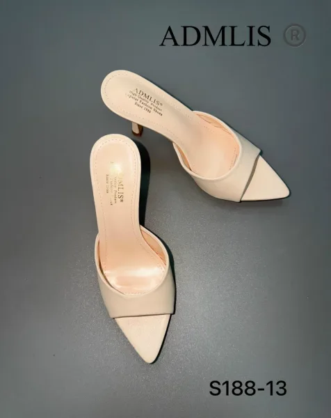 Туфли из искусственной кожи на высоком каблуке — фото 8