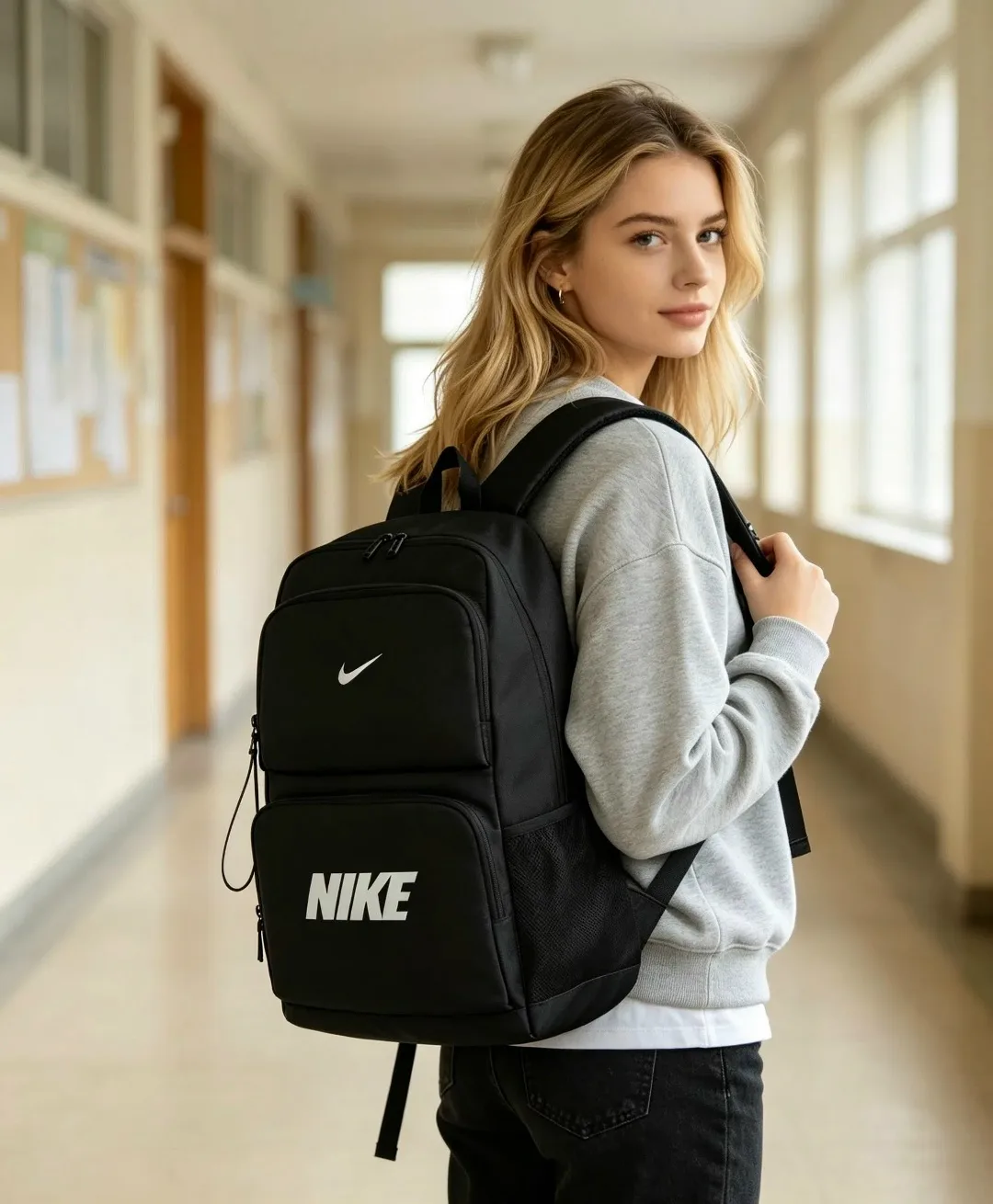 Рюкзак Nike универсальный для учебы и работы — фото 4