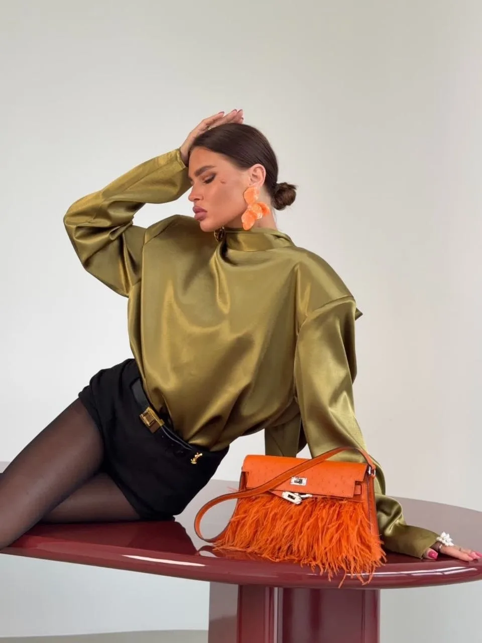 Блуза Saint Laurent — фото 10