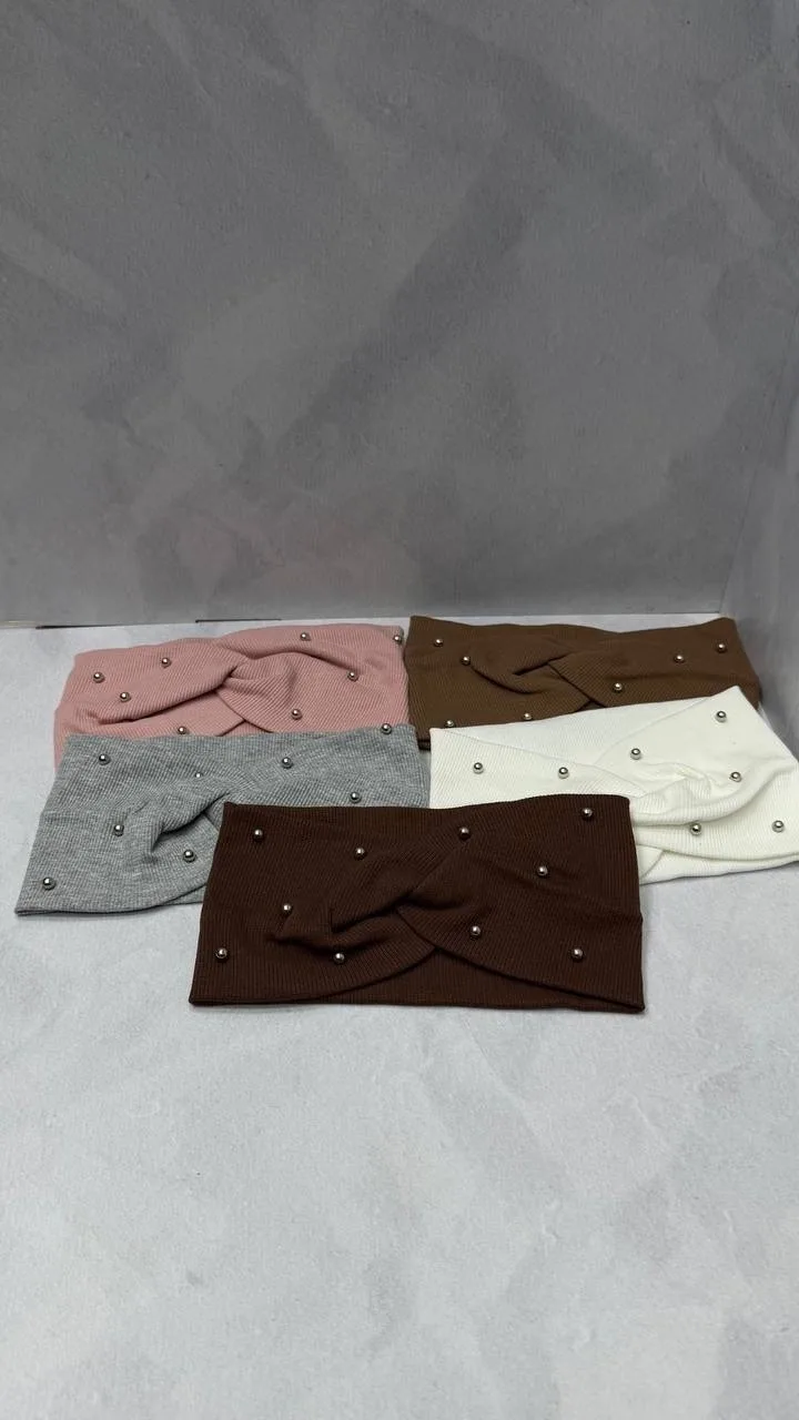 Повязки на голову лапша с жемчугом . Женские — фото 10