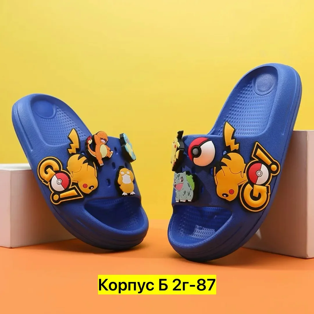 Сандалии Шлепки, резина — фото 3