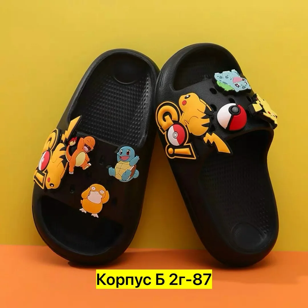 Сандалии Шлепки, резина — фото 6