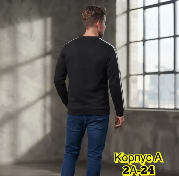 Мужская кофта из натурального хлопка — фото 3