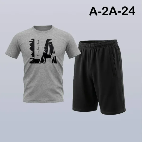 Костюм двойка из хлопка для мужчин — фото 15