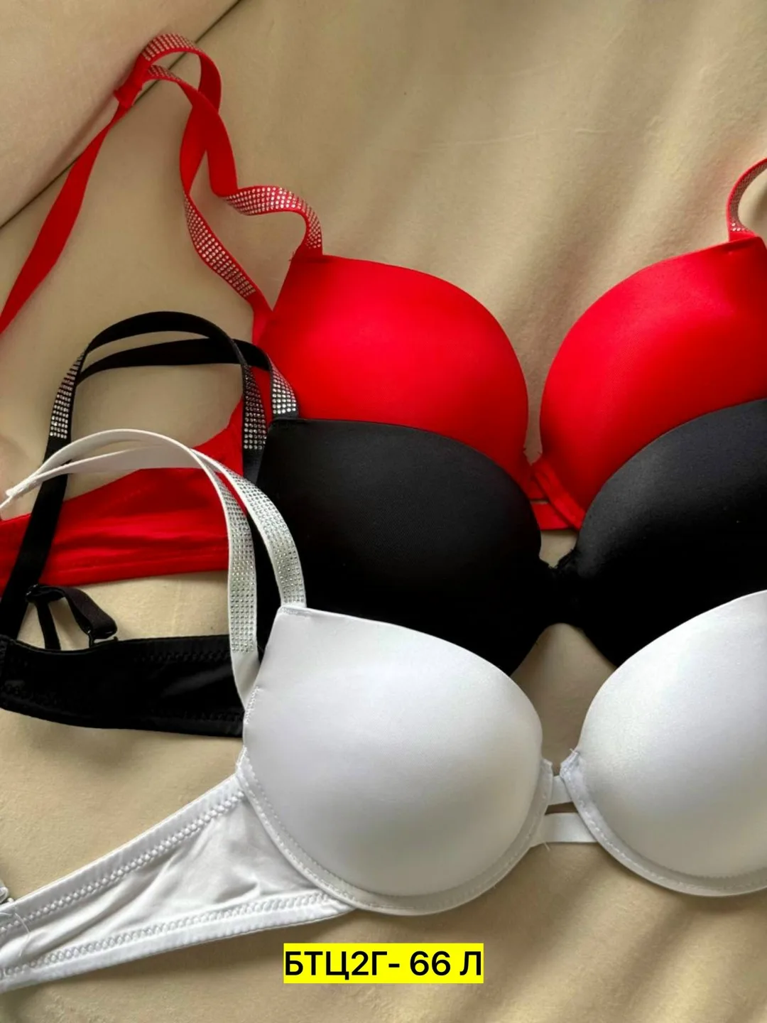 Комплект нижнего белья, полиамид Белый — фото 3