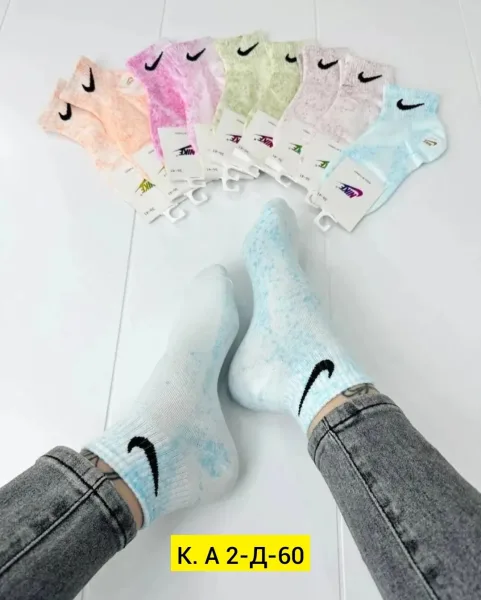 Носки женские из натурального хлопка — фото 4