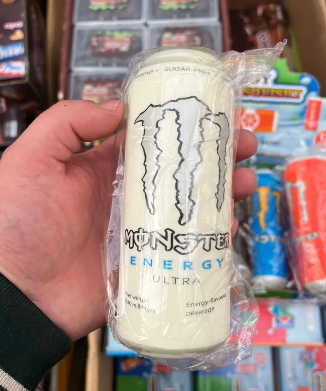 Сквиш антистресс Monster energy — фото 2