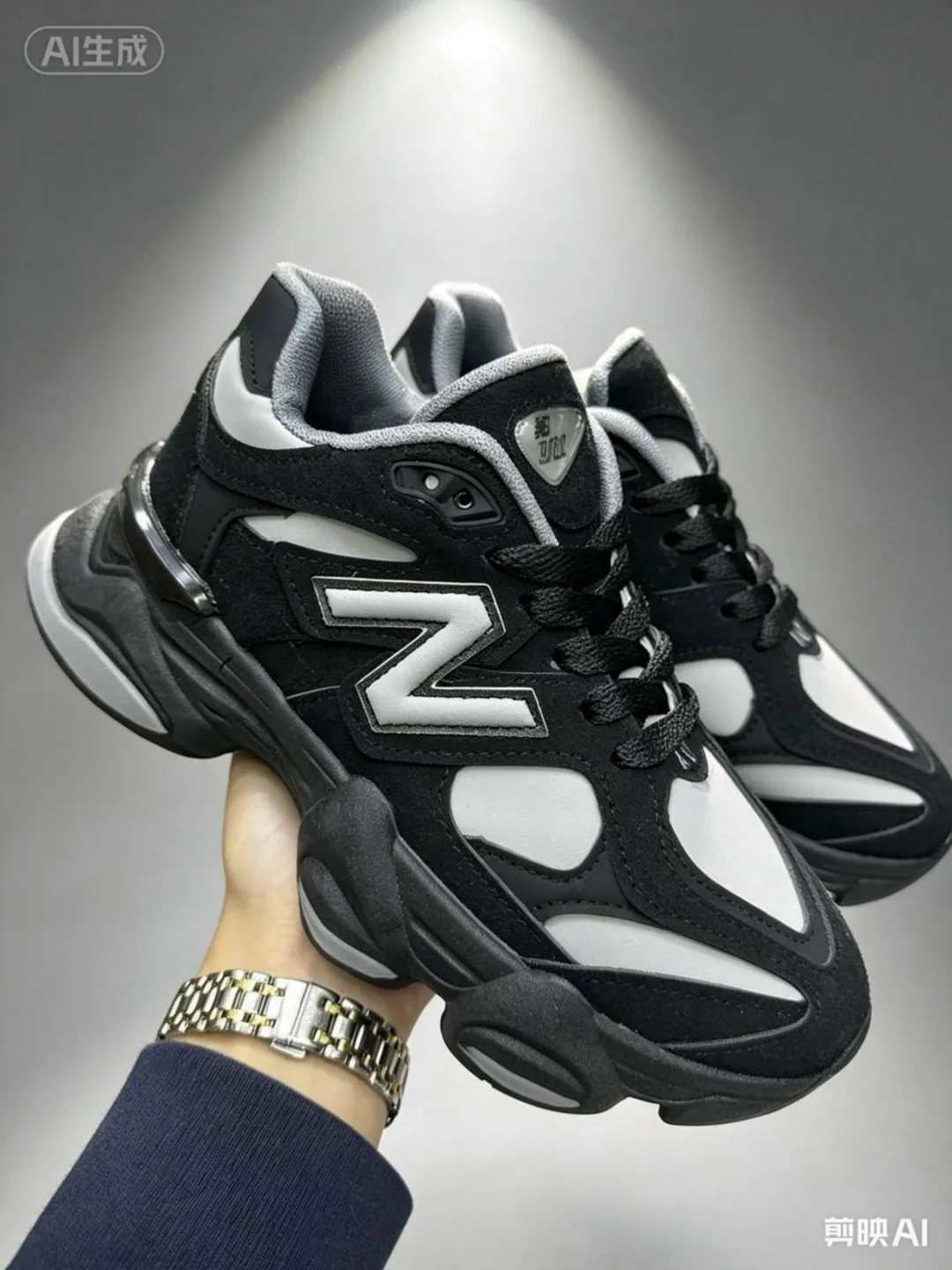 Кроссовки из замши — фото 8