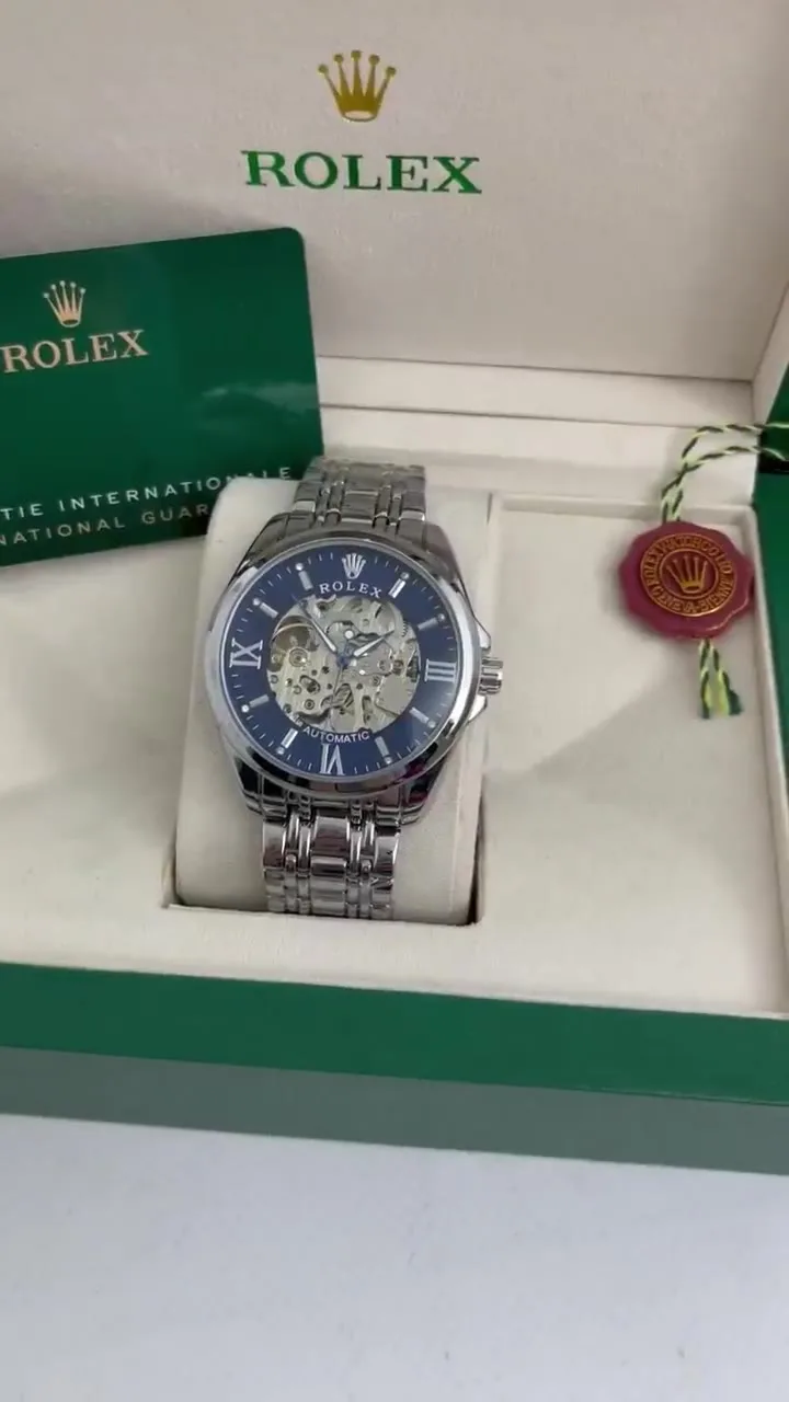 Часы для мужчин из нержавеющей стали с элегантным дизайном — видео